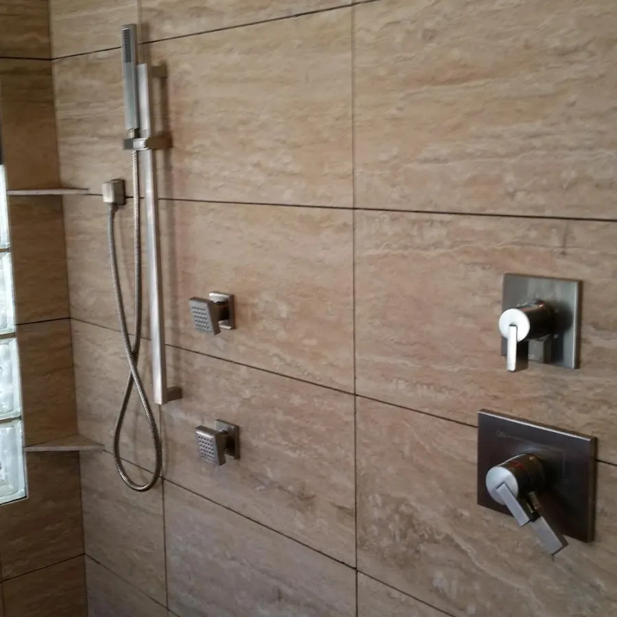 Shower fixture installation for Frozen Pipe Repair in Long Grove